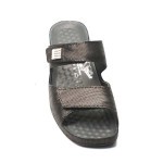 Slipper op hak zwart 149550 Vital